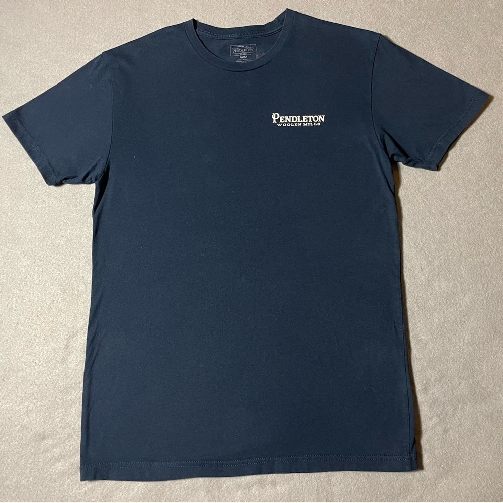 Pendleton Woolen Mills Men’s T-Shirt Blue Size Medium